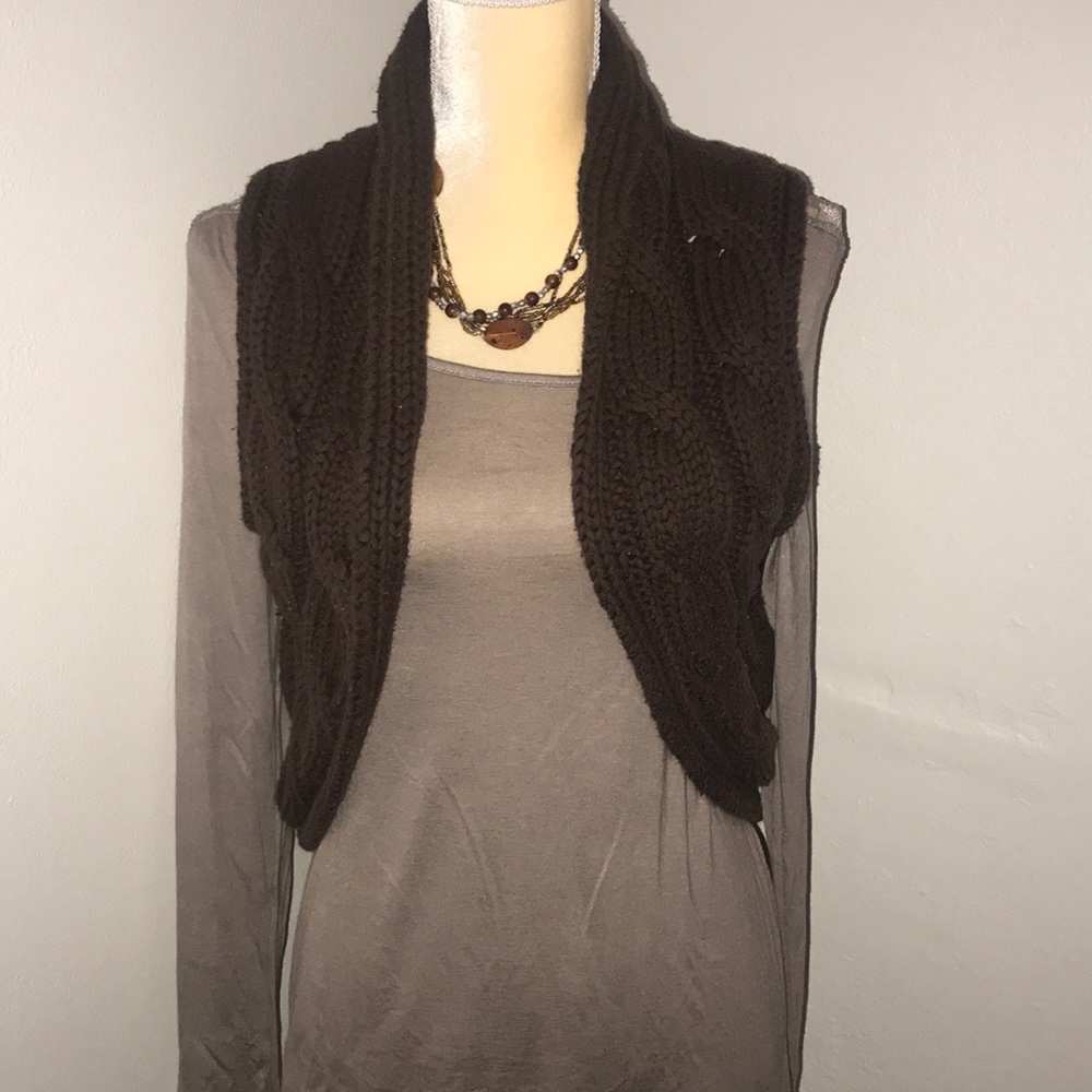 THICK BROWN BOLERO